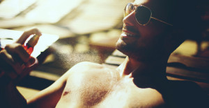 face of man skin care help for summer