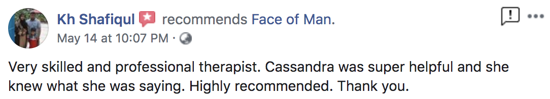 1. Face of Man Mens Grooming Testimonials 2019-05-30 at 2.50.55 pm